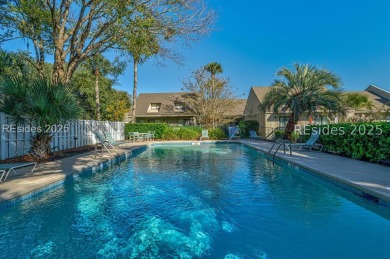 Rare, updated Queens Grant villa with outstanding lagoon view on Palmetto Dunes Golf Course and Resort in South Carolina - for sale on GolfHomes.com, golf home, golf lot