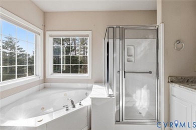 Welcome home to this lovely transitional retreat, perfectly on Highlands Golfers Club in Virginia - for sale on GolfHomes.com, golf home, golf lot