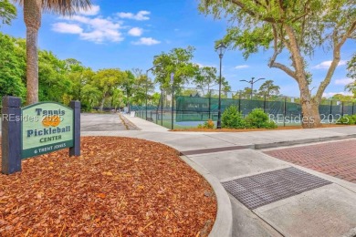 Rare, updated Queens Grant villa with outstanding lagoon view on Palmetto Dunes Golf Course and Resort in South Carolina - for sale on GolfHomes.com, golf home, golf lot