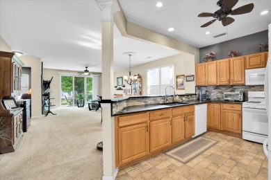 Rarely available Drury model for sale in the Del Webb Sun City on Whisper Creek Golf Club in Illinois - for sale on GolfHomes.com, golf home, golf lot