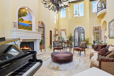 Mediterranean-designed custom home, spanning nearly 6,000 sq. ft on Grande Dunes Golf Club in South Carolina - for sale on GolfHomes.com, golf home, golf lot