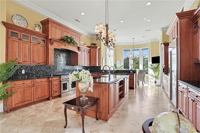 Mediterranean-designed custom home, spanning nearly 6,000 sq. ft on Grande Dunes Golf Club in South Carolina - for sale on GolfHomes.com, golf home, golf lot