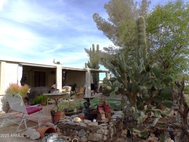 Golf Course Manufactured Home  on large lot with a 2 car garage on Queen Valley Golf Course in Arizona - for sale on GolfHomes.com, golf home, golf lot