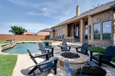 Beautiful Custom Drees Home in the desirable neighborhood of on Coyote Ridge Golf Club in Texas - for sale on GolfHomes.com, golf home, golf lot