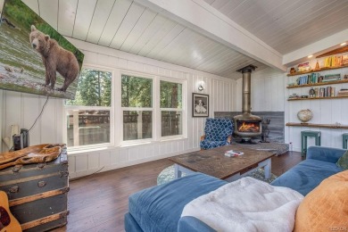 Treehouse vibes and Moonridge magic--this cabin places you at on Big Bear Mountain Ski and Golf Resort in California - for sale on GolfHomes.com, golf home, golf lot