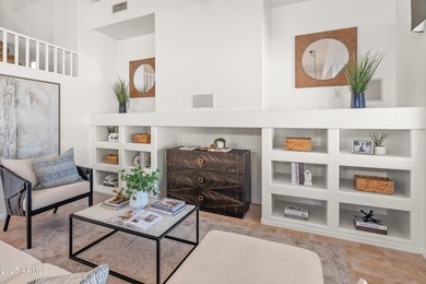 Experience elevated desert living in this chic residence nestled on Grayhawk Golf Club  in Arizona - for sale on GolfHomes.com, golf home, golf lot