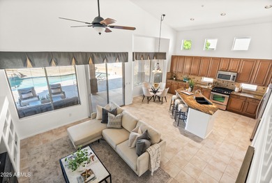 Experience elevated desert living in this chic residence nestled on Grayhawk Golf Club  in Arizona - for sale on GolfHomes.com, golf home, golf lot