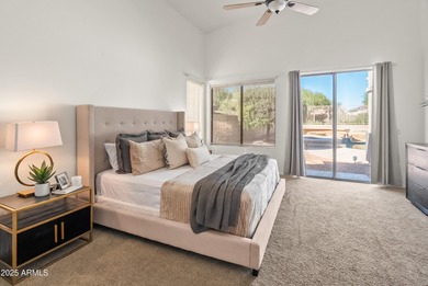 Experience elevated desert living in this chic residence nestled on Grayhawk Golf Club  in Arizona - for sale on GolfHomes.com, golf home, golf lot