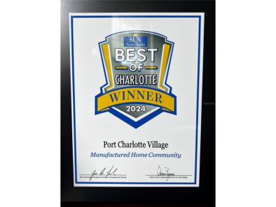 * Port Charlotte Village was Voted #1 Manufactured home on Kings Gate Golf Club in Florida - for sale on GolfHomes.com, golf home, golf lot