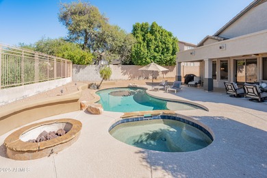 Experience elevated desert living in this chic residence nestled on Grayhawk Golf Club  in Arizona - for sale on GolfHomes.com, golf home, golf lot
