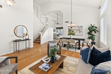 Experience elevated desert living in this chic residence nestled on Grayhawk Golf Club  in Arizona - for sale on GolfHomes.com, golf home, golf lot