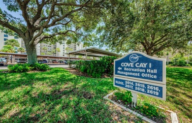 This 2-bedroom, 2-bath condo has a unique remodel with a privacy on Cove Cay Country Club in Florida - for sale on GolfHomes.com, golf home, golf lot