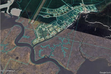 Beautiful waterfront lot with deep water access located just on Diamondhead Country Club in Mississippi - for sale on GolfHomes.com, golf home, golf lot