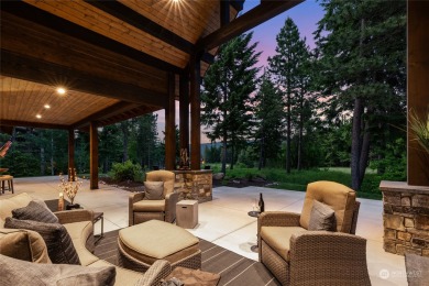 Feel the calming presence of this luxury home on the 13th tee of on Suncadia Resort in Washington - for sale on GolfHomes.com, golf home, golf lot