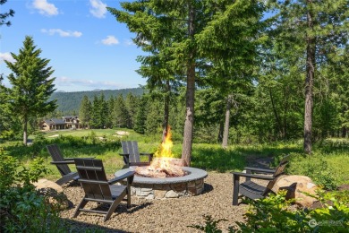 Feel the calming presence of this luxury home on the 13th tee of on Suncadia Resort in Washington - for sale on GolfHomes.com, golf home, golf lot