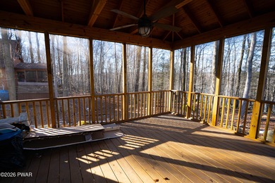 Enjoy easy one-level living in this next-to-new contemporary on The Hideout Golf in Pennsylvania - for sale on GolfHomes.com, golf home, golf lot