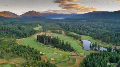 Feel the calming presence of this luxury home on the 13th tee of on Suncadia Resort in Washington - for sale on GolfHomes.com, golf home, golf lot