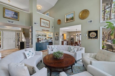 3 BD 3BTH home with soaring 20' cathedral ceilings on Dolphin Head Golf Club in South Carolina - for sale on GolfHomes.com, golf home, golf lot