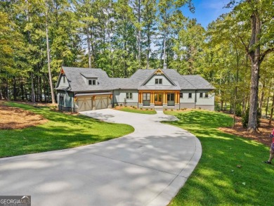 Stunning Lakefront Luxury Home in Reynolds Landing with Sunset on Reynolds Lake Oconee - The Landing in Georgia - for sale on GolfHomes.com, golf home, golf lot