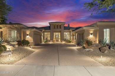 Beautifully updated, this exceptional mountainside residence is on Sanctuary Golf Course At WestWorld in Arizona - for sale on GolfHomes.com, golf home, golf lot