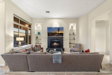 Beautifully updated, this exceptional mountainside residence is on Sanctuary Golf Course At WestWorld in Arizona - for sale on GolfHomes.com, golf home, golf lot