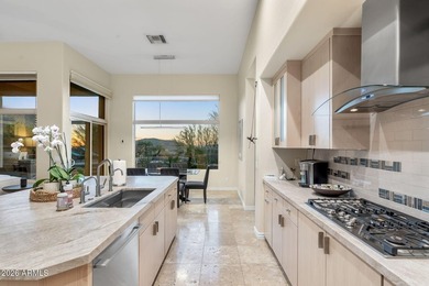 Beautifully updated, this exceptional mountainside residence is on Sanctuary Golf Course At WestWorld in Arizona - for sale on GolfHomes.com, golf home, golf lot