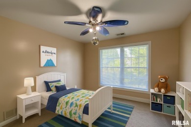 Located on a spacious corner lot just steps from the driving on WeaverRidge Golf Club in Illinois - for sale on GolfHomes.com, golf home, golf lot