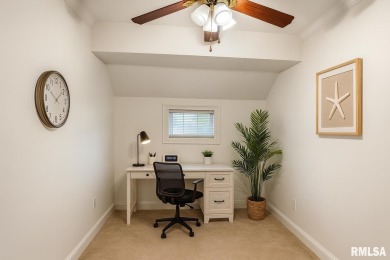 Located on a spacious corner lot just steps from the driving on WeaverRidge Golf Club in Illinois - for sale on GolfHomes.com, golf home, golf lot