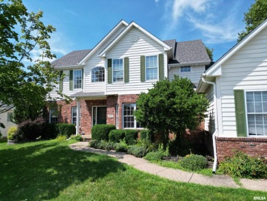 Located on a spacious corner lot just steps from the driving on WeaverRidge Golf Club in Illinois - for sale on GolfHomes.com, golf home, golf lot