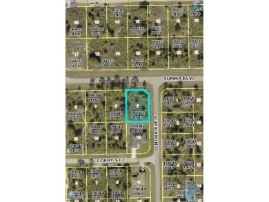 SUPER CLEAN CORNER LOT. READY TO BUILD. THIS COULD BE THE ONE on Mirror Lakes Golf Club in Florida - for sale on GolfHomes.com, golf home, golf lot