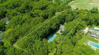 Experience unparalleled privacy on this exquisite +/- .83-acre on East Hampton Golf Club in New York - for sale on GolfHomes.com, golf home, golf lot