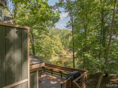 Escape to your own lakeside paradise at this super cute chalet on Innsbrook Resort Golf Course in Missouri - for sale on GolfHomes.com, golf home, golf lot