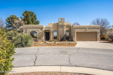 Charming Southwestern-style home, nestled in a cul-de-sac, is on Sonoma Ranch Golf Course in New Mexico - for sale on GolfHomes.com, golf home, golf lot