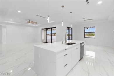 Luxurious New Construction with Resort-Style Pool on Oversized on Burnt Store Golf Club in Florida - for sale on GolfHomes.com, golf home, golf lot
