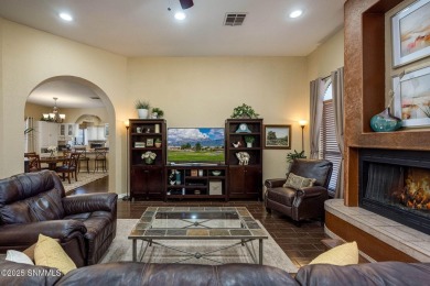 Charming Southwestern-style home, nestled in a cul-de-sac, is on Sonoma Ranch Golf Course in New Mexico - for sale on GolfHomes.com, golf home, golf lot