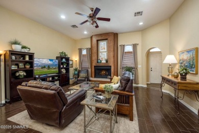 Charming Southwestern-style home, nestled in a cul-de-sac, is on Sonoma Ranch Golf Course in New Mexico - for sale on GolfHomes.com, golf home, golf lot