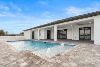 Luxurious New Construction with Resort-Style Pool on Oversized on Burnt Store Golf Club in Florida - for sale on GolfHomes.com, golf home, golf lot