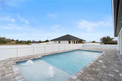 Luxurious New Construction with Resort-Style Pool on Oversized on Burnt Store Golf Club in Florida - for sale on GolfHomes.com, golf home, golf lot