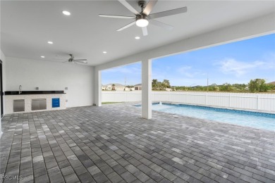 Luxurious New Construction with Resort-Style Pool on Oversized on Burnt Store Golf Club in Florida - for sale on GolfHomes.com, golf home, golf lot