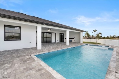 Luxurious New Construction with Resort-Style Pool on Oversized on Burnt Store Golf Club in Florida - for sale on GolfHomes.com, golf home, golf lot