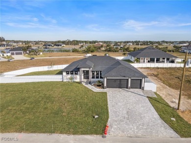 Luxurious New Construction with Resort-Style Pool on Oversized on Burnt Store Golf Club in Florida - for sale on GolfHomes.com, golf home, golf lot