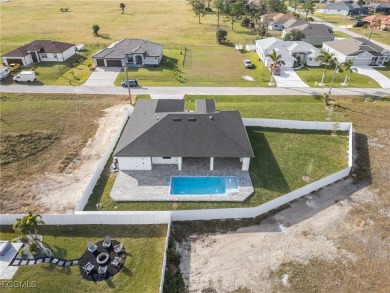 Luxurious New Construction with Resort-Style Pool on Oversized on Burnt Store Golf Club in Florida - for sale on GolfHomes.com, golf home, golf lot