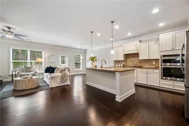 Welcome to this meticulously maintained northeast-facing home in on Sugar Hill Golf Club in Georgia - for sale on GolfHomes.com, golf home, golf lot