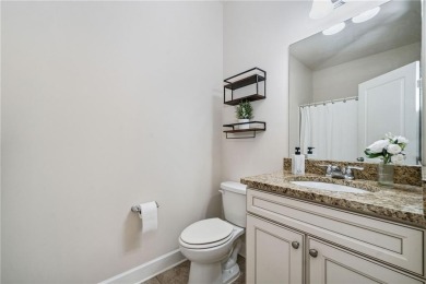 Welcome to this meticulously maintained northeast-facing home in on Sugar Hill Golf Club in Georgia - for sale on GolfHomes.com, golf home, golf lot