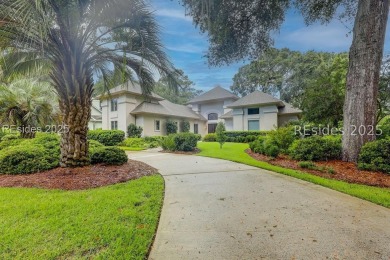 This exceptional 5-bedroom, 4-bathroom home is a one-of-a-kind on Moss Creek Golf Club in South Carolina - for sale on GolfHomes.com, golf home, golf lot