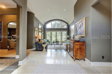 This exceptional 5-bedroom, 4-bathroom home is a one-of-a-kind on Moss Creek Golf Club in South Carolina - for sale on GolfHomes.com, golf home, golf lot