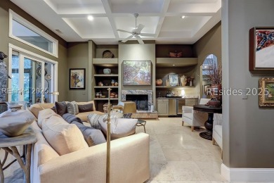 This exceptional 5-bedroom, 4-bathroom home is a one-of-a-kind on Moss Creek Golf Club in South Carolina - for sale on GolfHomes.com, golf home, golf lot