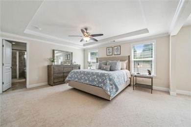 Welcome to this meticulously maintained northeast-facing home in on Sugar Hill Golf Club in Georgia - for sale on GolfHomes.com, golf home, golf lot