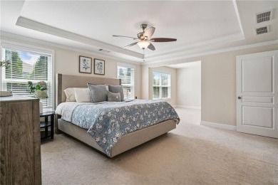 Welcome to this meticulously maintained northeast-facing home in on Sugar Hill Golf Club in Georgia - for sale on GolfHomes.com, golf home, golf lot