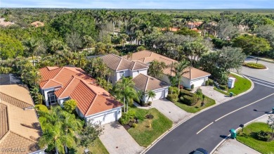 Welcome to this exquisite 4-bedroom, 3-bathroom residence on The Rookery At Marco in Florida - for sale on GolfHomes.com, golf home, golf lot